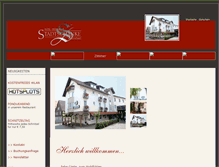 Tablet Screenshot of hotel-stadtschaenke.de